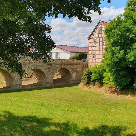 Ferienwohnungen An Der Schlossruine Herbsleben Exterior foto